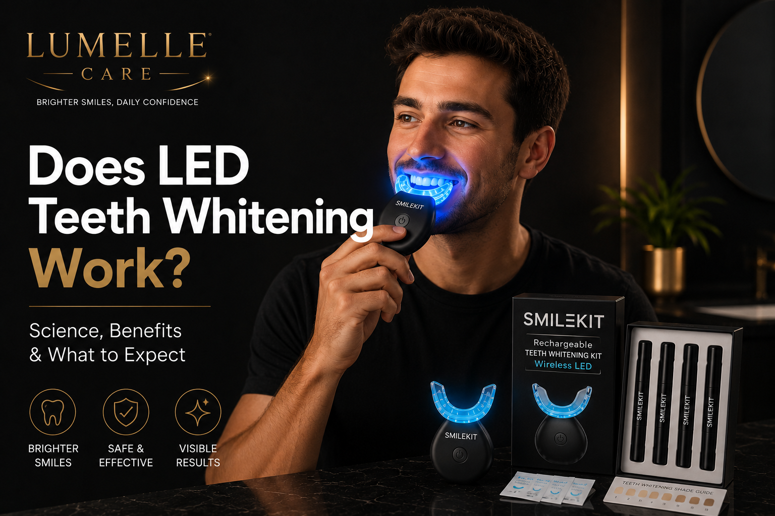 Does LED Teeth Whitening Work? Science & Results