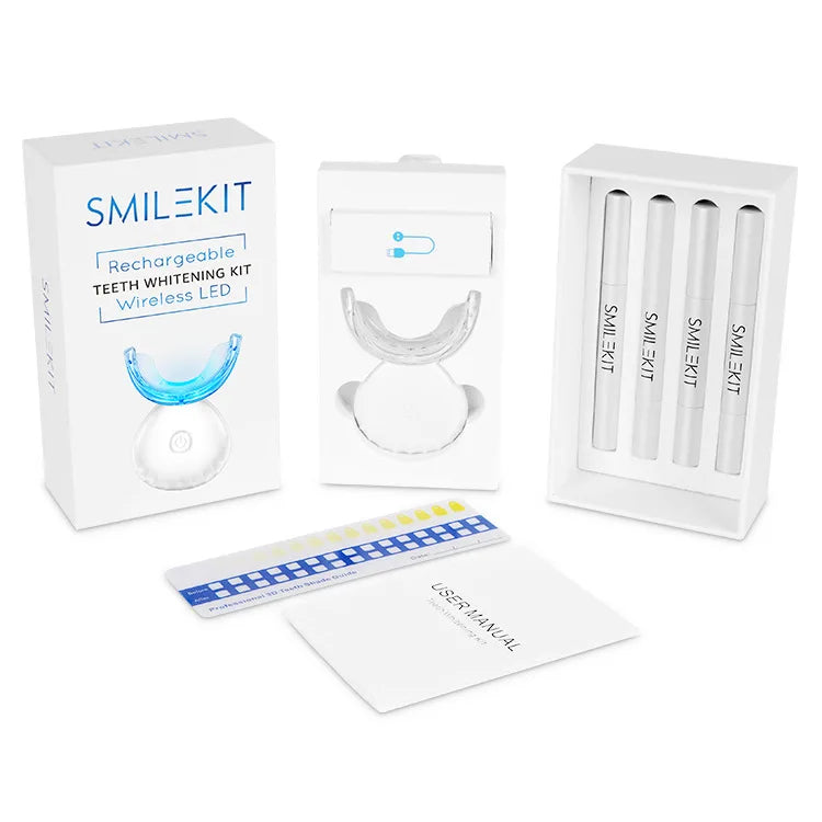 Wireless LED Teeth Whitening Kit | Whiter Smile in 7 Days
