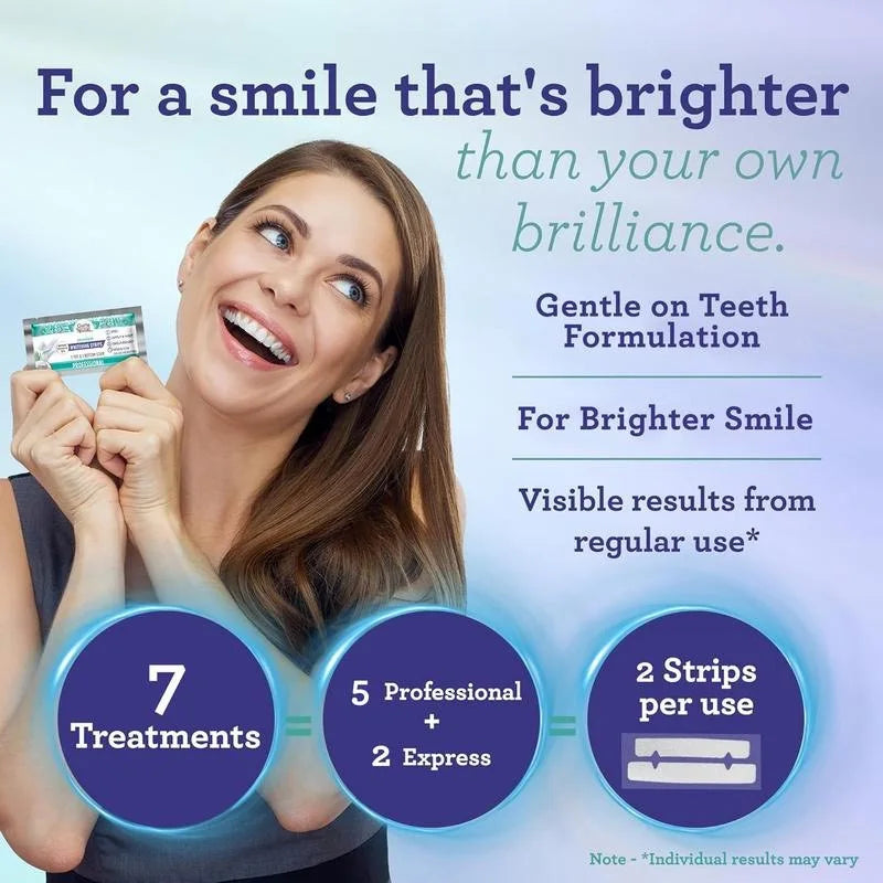 Lumelle Care Teeth Whitening Strips – 7 Day Treatment
